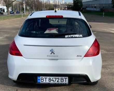 Білий Пежо 308, об'ємом двигуна 0.16 л та пробігом 197 тис. км за 7700 $, фото 4 на Automoto.ua