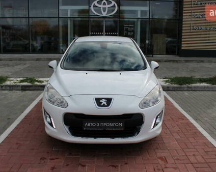 Белый Пежо 308, объемом двигателя 1.56 л и пробегом 173 тыс. км за 7300 $, фото 1 на Automoto.ua