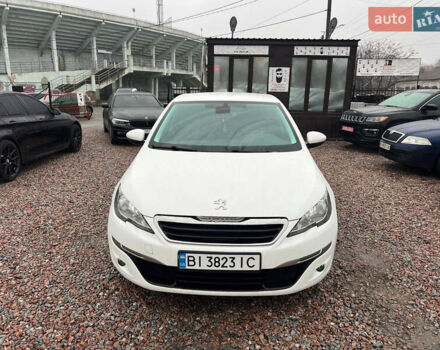 Белый Пежо 308, объемом двигателя 1.6 л и пробегом 247 тыс. км за 9800 $, фото 2 на Automoto.ua