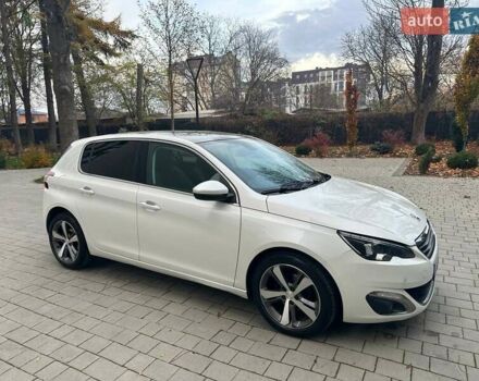 Белый Пежо 308, объемом двигателя 1.56 л и пробегом 93 тыс. км за 15800 $, фото 1 на Automoto.ua