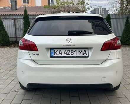 Белый Пежо 308, объемом двигателя 1.56 л и пробегом 93 тыс. км за 15800 $, фото 3 на Automoto.ua