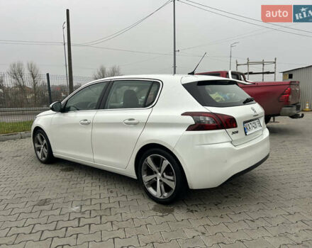 Белый Пежо 308, объемом двигателя 1.5 л и пробегом 68 тыс. км за 16600 $, фото 3 на Automoto.ua