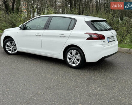 Белый Пежо 308, объемом двигателя 1.5 л и пробегом 227 тыс. км за 12300 $, фото 12 на Automoto.ua