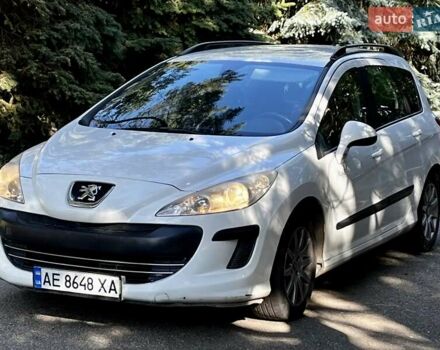 Білий Пежо 308, об'ємом двигуна 1.6 л та пробігом 220 тис. км за 4800 $, фото 8 на Automoto.ua