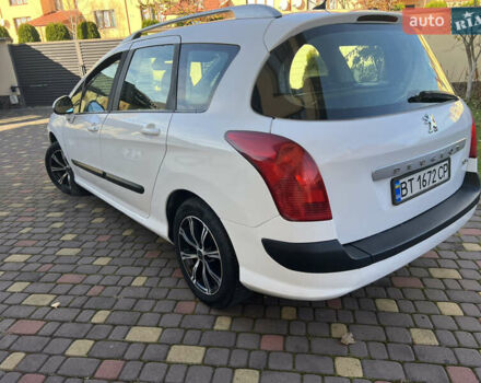 Білий Пежо 308, об'ємом двигуна 1.56 л та пробігом 321 тис. км за 4000 $, фото 22 на Automoto.ua