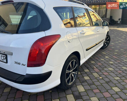 Білий Пежо 308, об'ємом двигуна 1.56 л та пробігом 321 тис. км за 4000 $, фото 13 на Automoto.ua