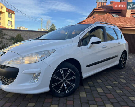 Білий Пежо 308, об'ємом двигуна 1.56 л та пробігом 321 тис. км за 4000 $, фото 10 на Automoto.ua