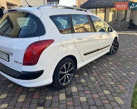 Білий Пежо 308, об'ємом двигуна 1.56 л та пробігом 321 тис. км за 4000 $, фото 19 на Automoto.ua