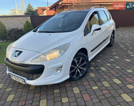 Білий Пежо 308, об'ємом двигуна 1.56 л та пробігом 321 тис. км за 4000 $, фото 1 на Automoto.ua