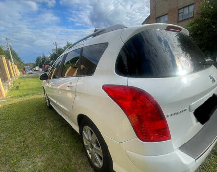 Білий Пежо 308, об'ємом двигуна 1.6 л та пробігом 149 тис. км за 6500 $, фото 3 на Automoto.ua