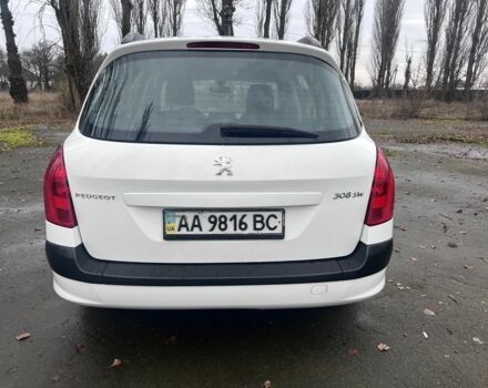 Белый Пежо 308, объемом двигателя 0 л и пробегом 220 тыс. км за 3800 $, фото 3 на Automoto.ua