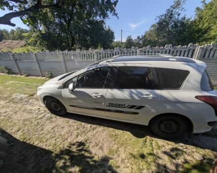 Белый Пежо 308, объемом двигателя 1.6 л и пробегом 308 тыс. км за 3999 $, фото 6 на Automoto.ua