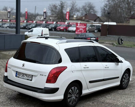 Белый Пежо 308, объемом двигателя 1.56 л и пробегом 234 тыс. км за 5900 $, фото 2 на Automoto.ua