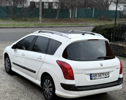 Белый Пежо 308, объемом двигателя 1.56 л и пробегом 234 тыс. км за 5900 $, фото 3 на Automoto.ua
