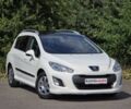 Белый Пежо 308, объемом двигателя 1.6 л и пробегом 260 тыс. км за 6511 $, фото 1 на Automoto.ua