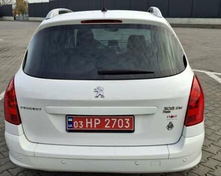 Білий Пежо 308, об'ємом двигуна 1.6 л та пробігом 246 тис. км за 6800 $, фото 1 на Automoto.ua