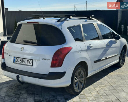 Белый Пежо 308, объемом двигателя 1.6 л и пробегом 220 тыс. км за 5500 $, фото 11 на Automoto.ua