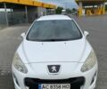 Белый Пежо 308, объемом двигателя 1.4 л и пробегом 275 тыс. км за 6300 $, фото 1 на Automoto.ua