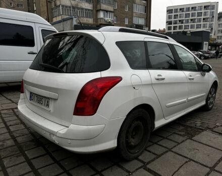 Білий Пежо 308, об'ємом двигуна 1.6 л та пробігом 254 тис. км за 4799 $, фото 3 на Automoto.ua