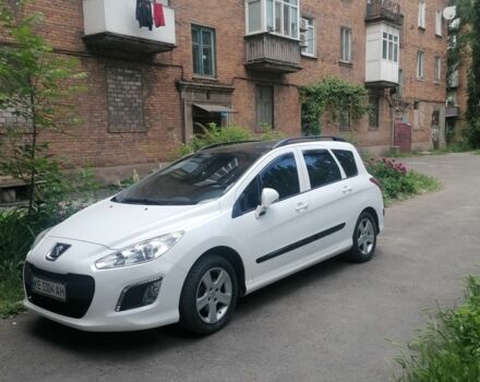 Білий Пежо 308, об'ємом двигуна 1.6 л та пробігом 213 тис. км за 7000 $, фото 1 на Automoto.ua