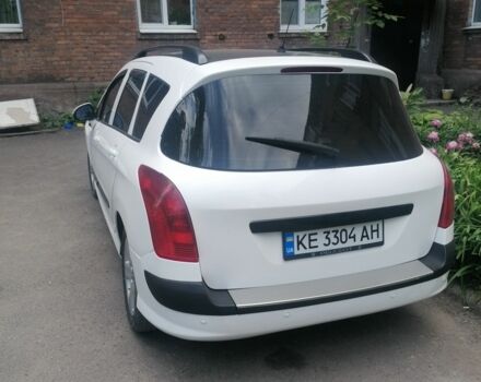Білий Пежо 308, об'ємом двигуна 1.6 л та пробігом 213 тис. км за 7000 $, фото 2 на Automoto.ua
