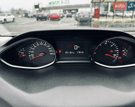 Белый Пежо 308, объемом двигателя 1.56 л и пробегом 250 тыс. км за 9200 $, фото 23 на Automoto.ua