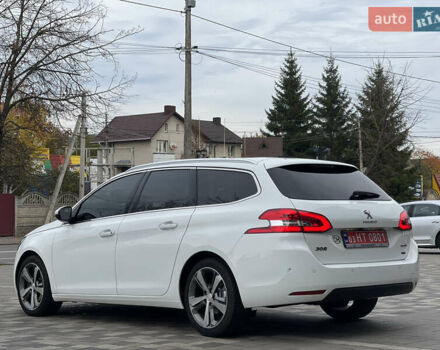 Білий Пежо 308, об'ємом двигуна 2 л та пробігом 234 тис. км за 11750 $, фото 10 на Automoto.ua