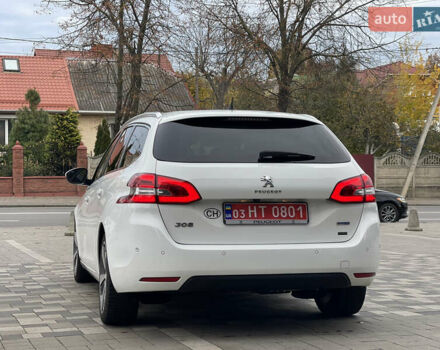 Білий Пежо 308, об'ємом двигуна 2 л та пробігом 234 тис. км за 11750 $, фото 12 на Automoto.ua