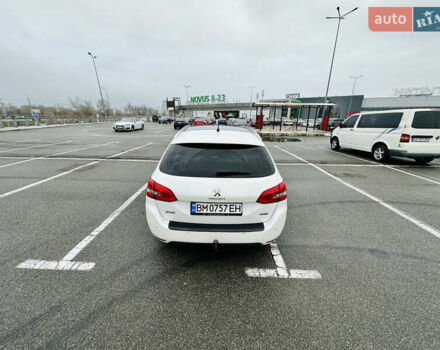 Белый Пежо 308, объемом двигателя 1.56 л и пробегом 250 тыс. км за 9200 $, фото 6 на Automoto.ua