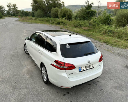Белый Пежо 308, объемом двигателя 1.56 л и пробегом 209 тыс. км за 9400 $, фото 18 на Automoto.ua