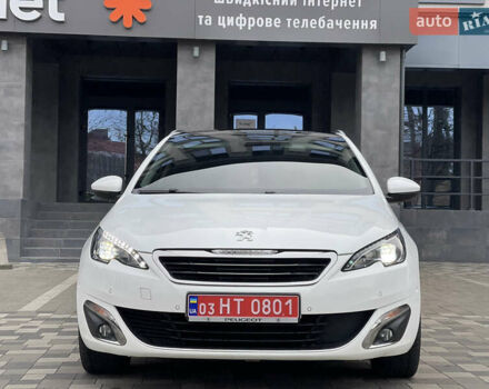 Белый Пежо 308, объемом двигателя 2 л и пробегом 234 тыс. км за 11650 $, фото 1 на Automoto.ua