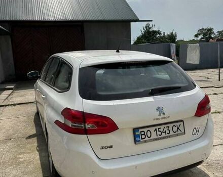 Білий Пежо 308, об'ємом двигуна 1.56 л та пробігом 207 тис. км за 9100 $, фото 6 на Automoto.ua