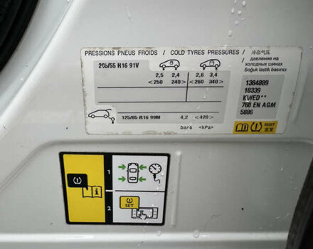 Белый Пежо 308, объемом двигателя 1.56 л и пробегом 250 тыс. км за 9200 $, фото 30 на Automoto.ua