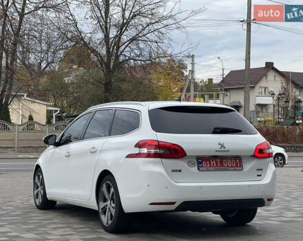 Белый Пежо 308, объемом двигателя 2 л и пробегом 234 тыс. км за 11750 $, фото 11 на Automoto.ua
