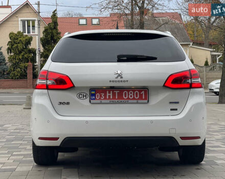 Білий Пежо 308, об'ємом двигуна 2 л та пробігом 234 тис. км за 11750 $, фото 13 на Automoto.ua