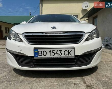 Білий Пежо 308, об'ємом двигуна 1.56 л та пробігом 207 тис. км за 9100 $, фото 2 на Automoto.ua