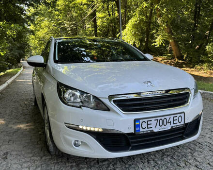 Белый Пежо 308, объемом двигателя 1.56 л и пробегом 172 тыс. км за 10550 $, фото 1 на Automoto.ua
