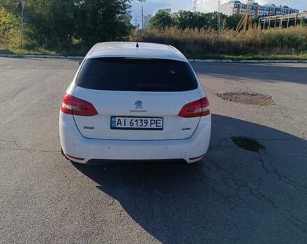 Білий Пежо 308, об'ємом двигуна 1.56 л та пробігом 275 тис. км за 8600 $, фото 3 на Automoto.ua