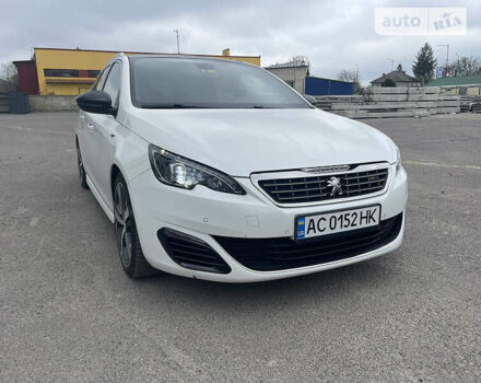 Білий Пежо 308, об'ємом двигуна 2 л та пробігом 194 тис. км за 14000 $, фото 1 на Automoto.ua