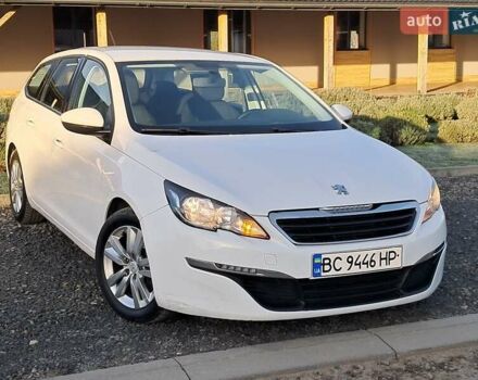 Білий Пежо 308, об'ємом двигуна 1.56 л та пробігом 280 тис. км за 6600 $, фото 1 на Automoto.ua