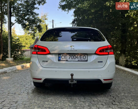 Белый Пежо 308, объемом двигателя 1.56 л и пробегом 172 тыс. км за 10550 $, фото 12 на Automoto.ua