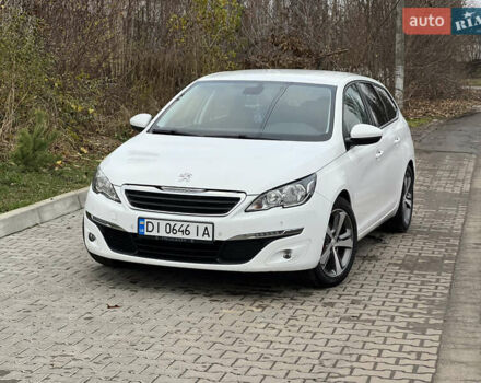 Белый Пежо 308, объемом двигателя 1.56 л и пробегом 283 тыс. км за 11899 $, фото 1 на Automoto.ua