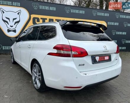 Белый Пежо 308, объемом двигателя 1.56 л и пробегом 265 тыс. км за 11000 $, фото 8 на Automoto.ua