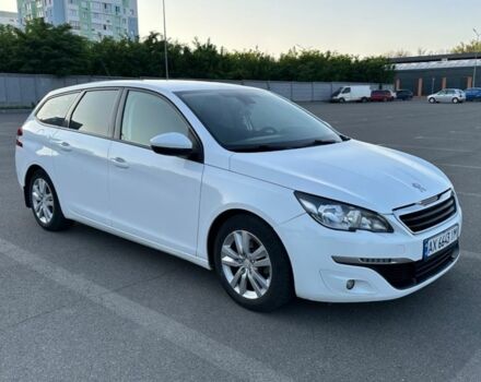 Белый Пежо 308, объемом двигателя 1.6 л и пробегом 350 тыс. км за 7200 $, фото 1 на Automoto.ua