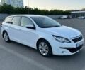 Белый Пежо 308, объемом двигателя 1.6 л и пробегом 350 тыс. км за 7200 $, фото 1 на Automoto.ua
