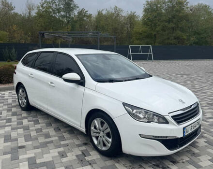 Белый Пежо 308, объемом двигателя 1.56 л и пробегом 286 тыс. км за 7499 $, фото 1 на Automoto.ua