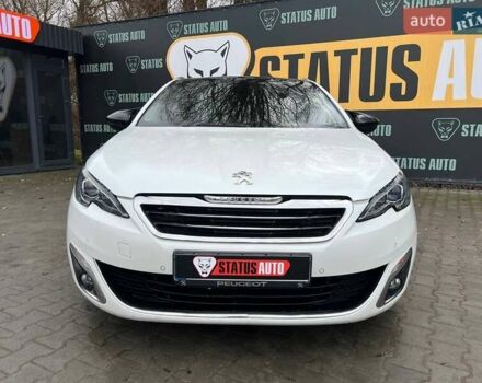 Белый Пежо 308, объемом двигателя 1.56 л и пробегом 265 тыс. км за 11000 $, фото 1 на Automoto.ua