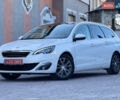 Белый Пежо 308, объемом двигателя 1.56 л и пробегом 220 тыс. км за 9800 $, фото 1 на Automoto.ua