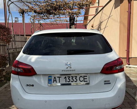 Белый Пежо 308, объемом двигателя 1.56 л и пробегом 274 тыс. км за 9400 $, фото 31 на Automoto.ua