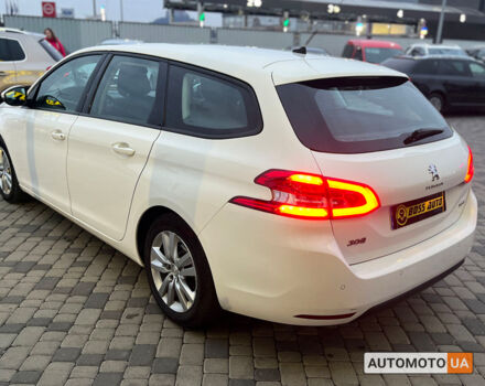 Белый Пежо 308, объемом двигателя 1.6 л и пробегом 347 тыс. км за 11790 $, фото 3 на Automoto.ua